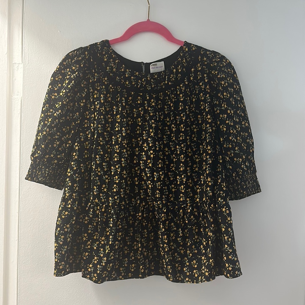 Find Me Now Floral Babydoll Top